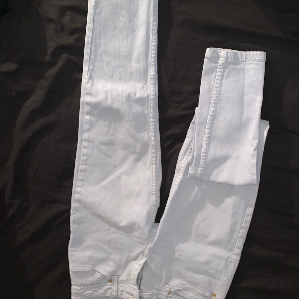 Ash Gray Denim Jeans